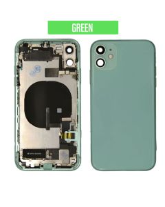 iPhone 11 Back Housing With Small Parts - Green