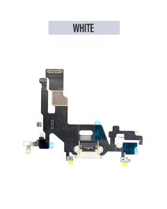iPhone 11 Charging Port Flex - White
