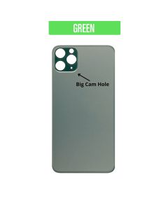 iPhone 11 Pro Back Glass Cover (Big Camera Hole) - Midnight Green