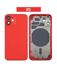 iPhone 12 Mini Back Housing Only ( No Parts ) - Red