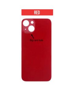 iPhone 13 Back Glass Cover (Big Camera Hole) - Red