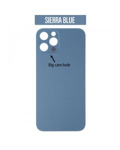 iPhone 13 Pro Back Glass Cover (Big Camera Hole) - Sierra Blue