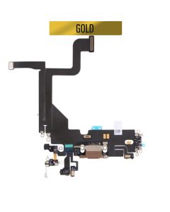 iPhone 13 Pro Charging Port Flex With IC - Gold
