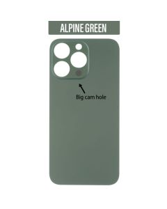 iPhone 13 Pro Max Back Glass Cover (Big Camera Hole) - Alpine Green