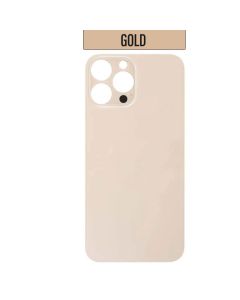 iPhone 13 Pro Max Back Glass Cover (Big Camera Hole) - Gold