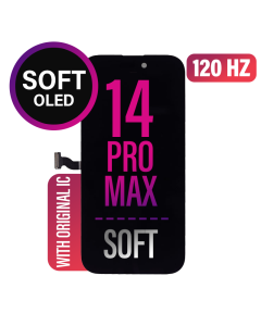 iPhone 14 Pro Max Screen Replacement Assembly -SOFT OLED Soldered Original IC
