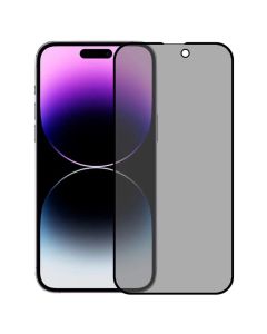 iPhone 16 Pro/ 17 Privacy Full Cover Tempered Glass Protector