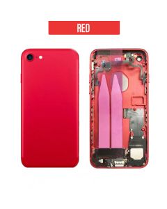 iPhone 7 Back Housing with small Parts - Red
