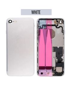 iPhone 7 Back Housing with small parts - White