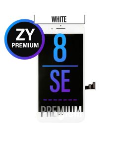 iPhone 8/ SE 2020/ SE 2022 LCD Touch Screen Assembly (ZY Premium) - White