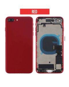 iPhone 8 Plus Back Housing with Small Parts - Red