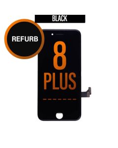 iPhone 8 Plus LCD Touch Screen Assembly - Black, Refurbished