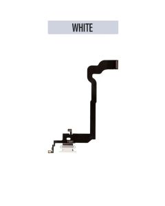 iPhone X Charging Port Flex Cable - White