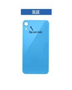 iPhone XR Back Glass Cover (Big Camera Hole) - Blue