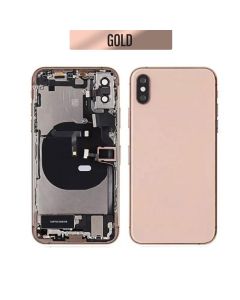 iPhone XS Back Housing With Small Parts - Rose Gold