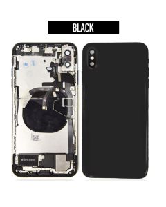 iPhone XS Max Back Housing With Small Parts - Black