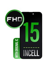 iPhone 15 Screen Replacement Assembly - INCELL FHD - Soldered Original IC