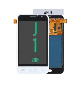 Galaxy J1 2016 LCD Screen Touch Assembly - White