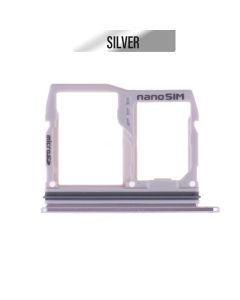 LG G6 Sim Card Tray - Silver, Double