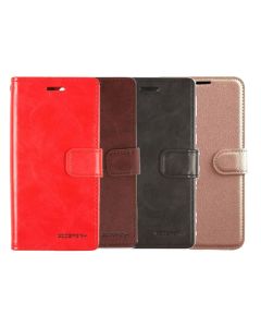 Mercury Blue Moon Diary Wallet Leather Case Cover For Galaxy S26 FE