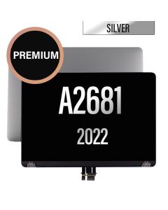 Macbook Air 13 A2681 LCD Assembly Complete- Silver (M2)

