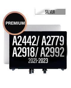 Macbook Pro 14 A2442/ A2779/ A2918/ A2992 LCD Assembly Complete - Space Silver