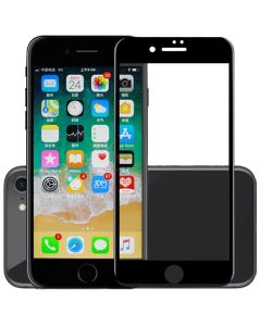 iPhone 8 / 7 Full Cover Tempered Glass Protector - Black