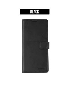 Mercury Blue Moon Diary Leather Case Cover For A73 5G- Black