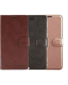 Mercury Blue Moon Diary Leather Case Cover For Galaxy S26 Ultra