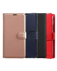 Mercury Blue Moon Diary Leather Case Cover For Galaxy A16