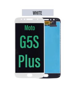 Moto G5S Plus LCD Touch Screen Assembly - White