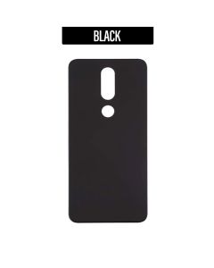 Nokia 7.1 Back Glass Cover - Black blk