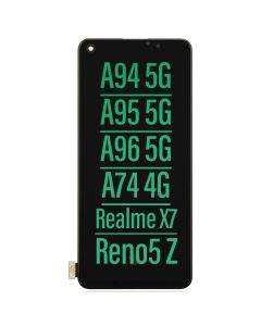 Oppo A94 5G/ A95 5G/ Realme X7/ Reno5 Z/ A74 4G/ A96 5G LCD Touch Screen Assembly