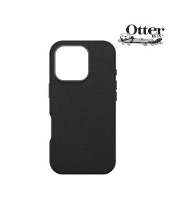OtterBox Symmetry Cactus Leather Case Cover For iPhone 16 Pro - Noir Ash