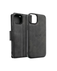 Hanman 2 in 1 Detachable Magnetic Flip Cover Case for iPhone 14 Pro