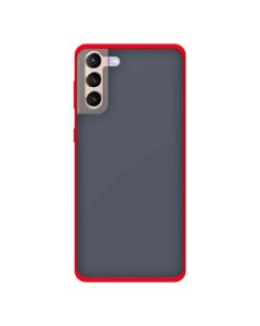 Mercury Peach Garden Bumper Matt Shockproof Case Cover For Galaxy S21 Ultra