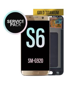 Galaxy S6 LCD Touch Screen Assembly - Gold