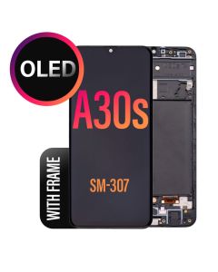 Galaxy A30s LCD Touch Screen Assembly With Frame - OLED A307
