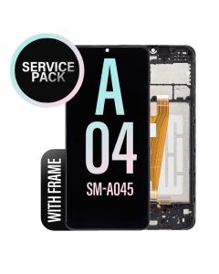 Galaxy A04 LCD Touch Screen Assembly With Frame