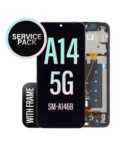 Galaxy A14 5G LCD Touch Screen Assembly With Frame (A146B)