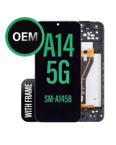 Galaxy A14 5G LCD Touch Screen Assembly With Frame (A146B) OEM