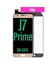 Galaxy J7 Prime LCD Touch Screen Assembly - Pink