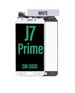Galaxy J7 Prime LCD Touch Screen Assembly - White