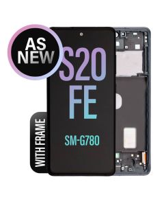 Galaxy S20 FE LCD Touch Screen Assembly with Frame -As New