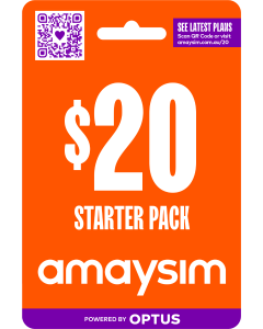 Amaysim 20$ Starter Pack