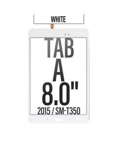 Galaxy Tab A 8.0 T350 Touch Screen Digitizer- white
