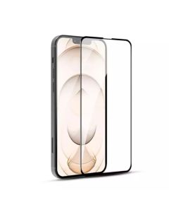 iPhone 13/ 13 Pro/ 14 / 16E/ 17E 3D Full Cover Curve Edge Tempered Glass Protector