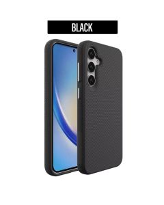 Triangle Armour Case Cover for Galaxy A17 5G- Black