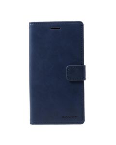 Mercury BlueMoon Diary Wallet Leather Case Cover For iPhone 13 Pro Max - Navy