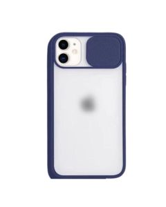 Mercury Camera Slide Peach Garden Bumper Case For iPhone 11 Pro Max - Navy